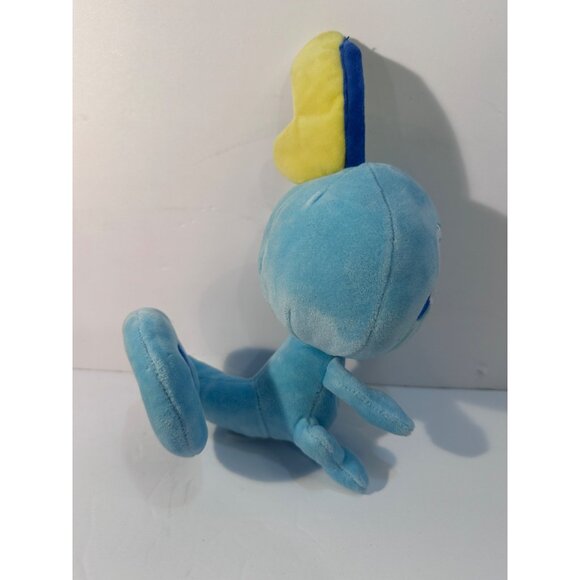 Sobble Plush Toy Pokémon 8" Soft Blue Yellow Stuffed Animal Figure - Picture 3 of 8